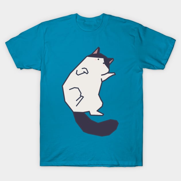 Cat T-Shirt by theladyernestember